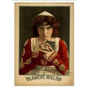    Historic Theater Poster (M), Blanche Walsh Home & Kitchen