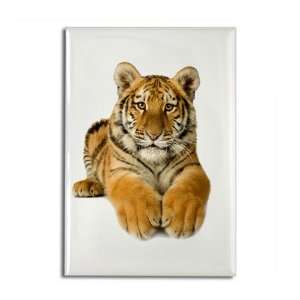  Rectangle Magnet Bengal Tiger Youth 