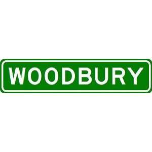   : WOODBURY City Limit Sign   High Quality Aluminum: Sports & Outdoors
