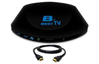 BestTV IPTV Receiver Arabic Package + Free HDMI & Ethernet Cable (No 