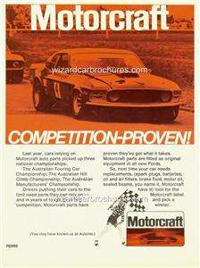   TRANS AM FORD MUSTANG BOSS 302 A3 POSTER AD SALES BROCHURE  