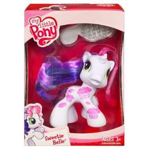   Pony Ponyville Cutie Mark Design Sweetie Belle Figure: Toys & Games