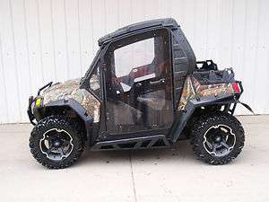 2012 Polaris Ranger RZR 800 Camo W/ Full cab, heat, custom fenders 