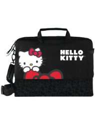 Hello Kitty Kt4335B Hello Kitty Notebook Bag (Black)