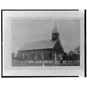  Methodist stone church, Liberia,1893