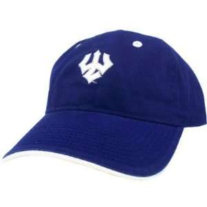 HAT CAP WASHINGTON LEE GENERALS W&L BLUE WHITE LICENSED NCAA GARMENT 