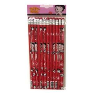  Black Betty Boop Pencil Set (12 Pcs) Toys & Games