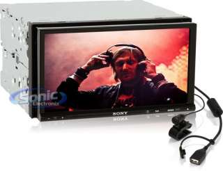 Sony XAV 72BT Double DIN 7 LCD Touchscreen DVD/CD/MP3 Receiver/Head 