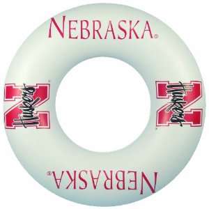  Nebraska Cornhuskers Inflatable Pool Float Ring Sports 