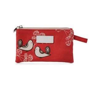  Apple & Bee Small Make Up Case   Turtle Dove Red: Beauty