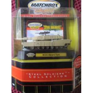 M1A1 Abrams Tank Matchbox Steel Soldiers Series with Stackable Display