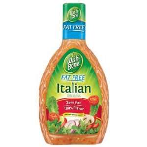 Wish Bone Fat Free Italian Salad Dressing 16 oz (Pack of 6)  