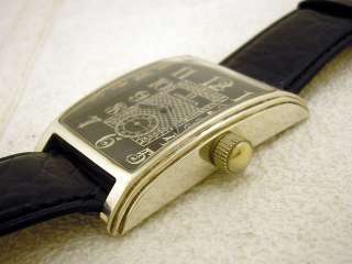   WWII SWISS ART DECO SILVER MEN’S WATCH OMEGA CAL.30 EXCELLENT  