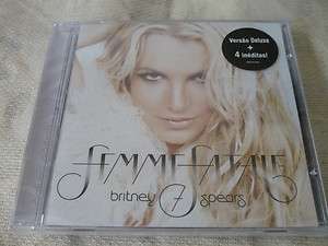 Britney Spears Brazil Femme Fatale Limited Edition Deluxe CD RaRe 