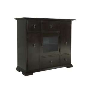  Broyhill Contemporary Dark Charcoal Media Chest