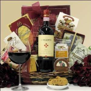 Cecchi Chianti Gourmet Wine Gift Basket  Grocery 