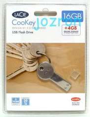 LaCie CooKey 16GB 16G USB Flash Pen Drive Disk Wuala  