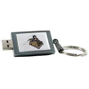  Purdue Boilermakers DataStick Keychain 8 GB USB 2.0 Flash 
