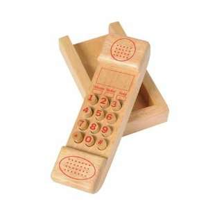   Learning & Development Toys: Wooden Telephone Play Phone: Toys & Games