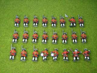 28mm WSS DPS painted Br Musketeers marching FRWB001 1F  