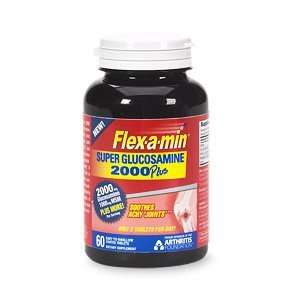 Flex a min Super Glucosamine 2000 Plus, 60 Tablet, Soothes Achy Joints