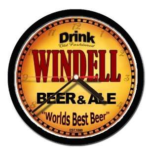  WINDELL beer and ale cerveza wall clock: Everything Else
