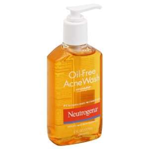  Neutrogena Acne Wash, Oil Free 6 fl oz (177 ml): Health 