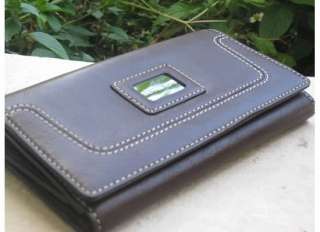 NEW Michael Kors Brookville MAHOGANY Leather Wallet NWT 466649  