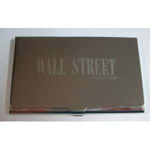  Wall Street Metal Business Card Holder: Office Products