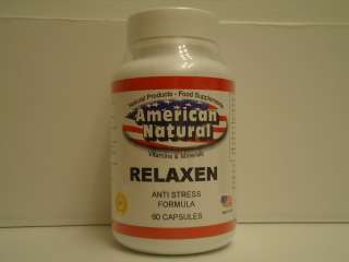   RELAX VALERIAN ROOT ST JOHNS WORT PASSION FLOWER CHAMOMILE 60 CAPS