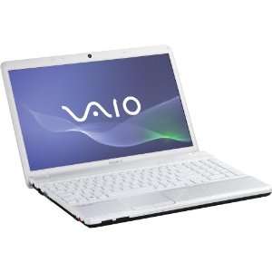  Sony VAIO(R) VPCEH17FX/W 15.5 Notebook PC   White 
