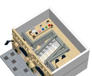 Lego Computer Store Modular Building Instructions 10185 10182 10218 
