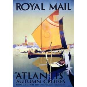 Royal Mail Sailboat Boat Atlantis Autumn Cruise Gondola Venice Italy 