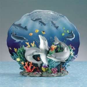  Dolphins Under The Sea Collectors Plate 