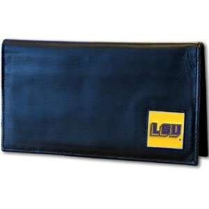 : LSU Fighting Tigers Deluxe Boxed Checkbook   NCAA College Athletics 