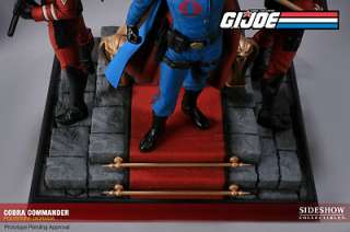Sideshow Collectibles 2629 Cobra Commander Diorama Limited Edition 500 