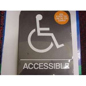  ADA Approved Wheelchair Accessible Sign 