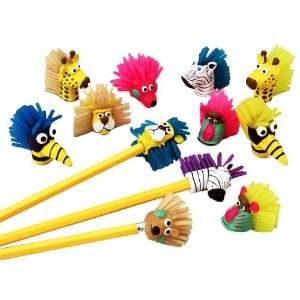  Wild Animal Pencil Toppers Toys & Games