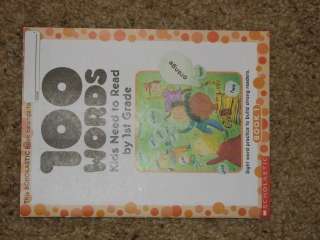 100 Words Kids Need to Read by 1st Grade   Reproducible 9780439370646 