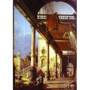  Hand Made Oil Reproduction   Canaletto   32 x 46 inches 