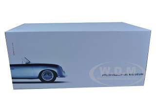 Brand new 1:18 scale diecast model of Porsche 356A Speedster Silver 
