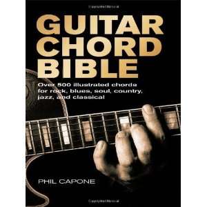   Guitar Chord Bible (Music Bibles) [Spiral bound] Phil Capone Books