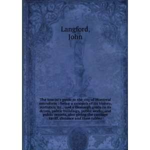   the carriage tariff, distance and time tables: John Langford: Books