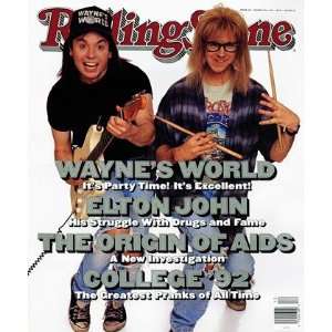  Mike Myers and Dana Carvey, 1992 Rolling Stone Cover 