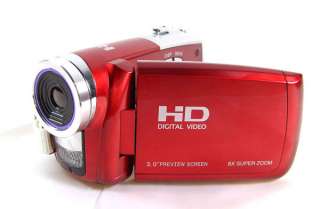 HOT! NEW 16MP 3.0 16x Digital Camera Camcorder A70 HD Video DV Red 