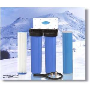   Whole House Double 20 x 5.0 Water Filter System: Home Improvement