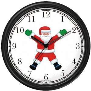 Santa Claus (Whole Body)   Christmas Theme   JP Wall Clock 