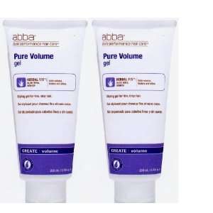  Abba Pure Volume Gel (6.76 oz)200 ml. Each (Ct. Of 2 Full 