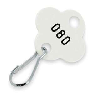  LUCKY LINE PRODUCTS 25730 Shamrock Tags,White,201 300,PK 