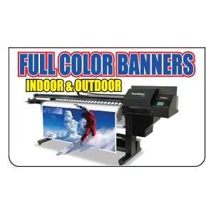   2x6 CUSTOMIZED Rental Space Full Color Digital Banner